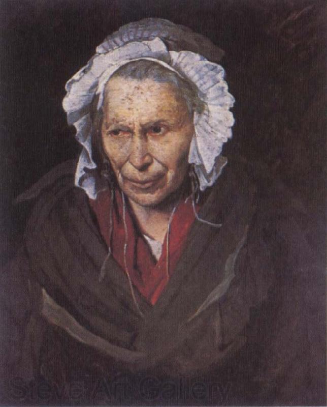 Theodore   Gericault The Madwoman or the Obsession of Envy Germany oil painting art